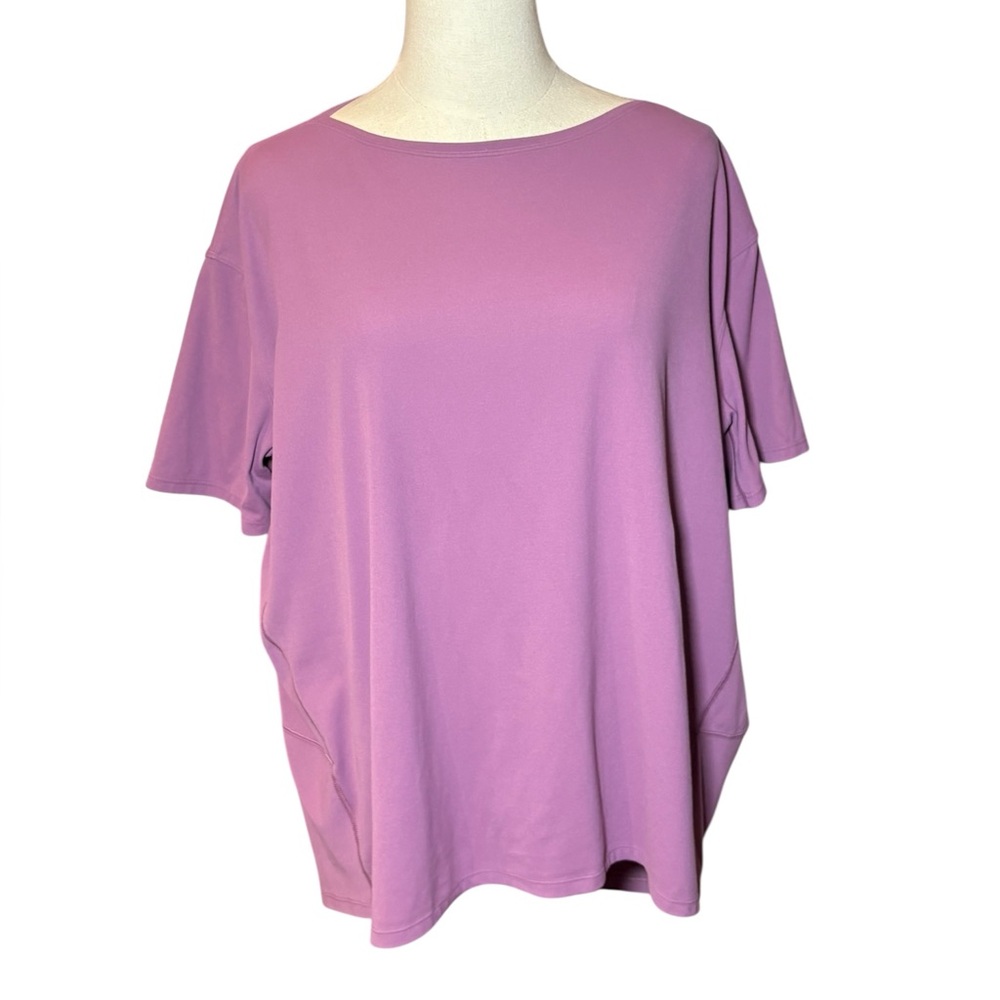 lululemon athletica Purple Short Sleeve Tee